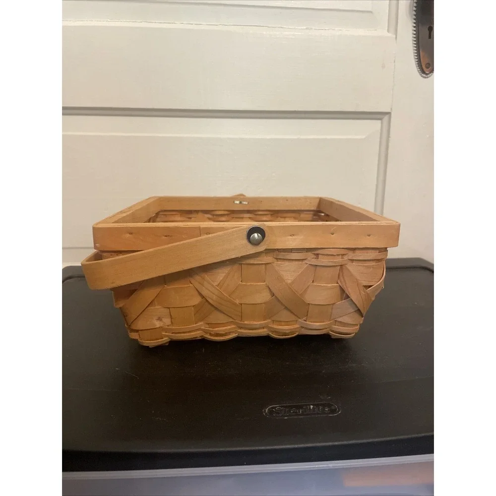 Woven Maple Wood Basket 10